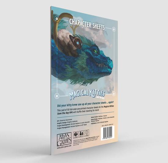 Magical Kitties: Character Sheets - Golden Apple Comics