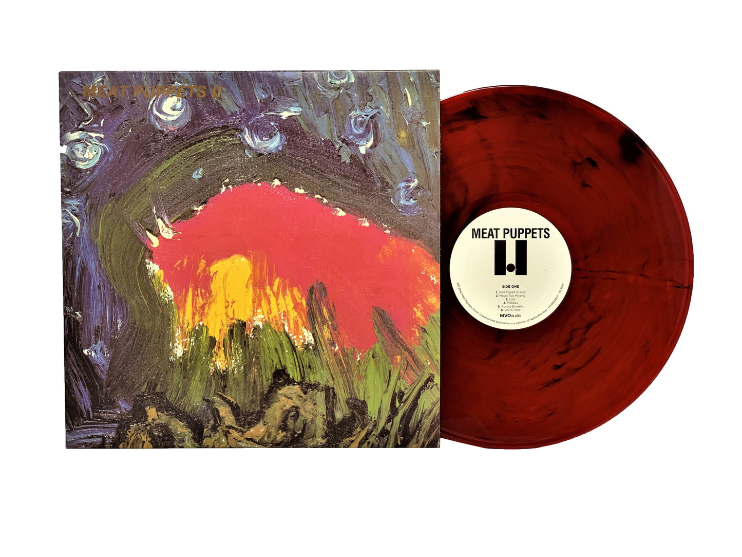 Meat Puppets - II (Limited Edition Fire Orange w/ Black Streaks Colored Vinyl)