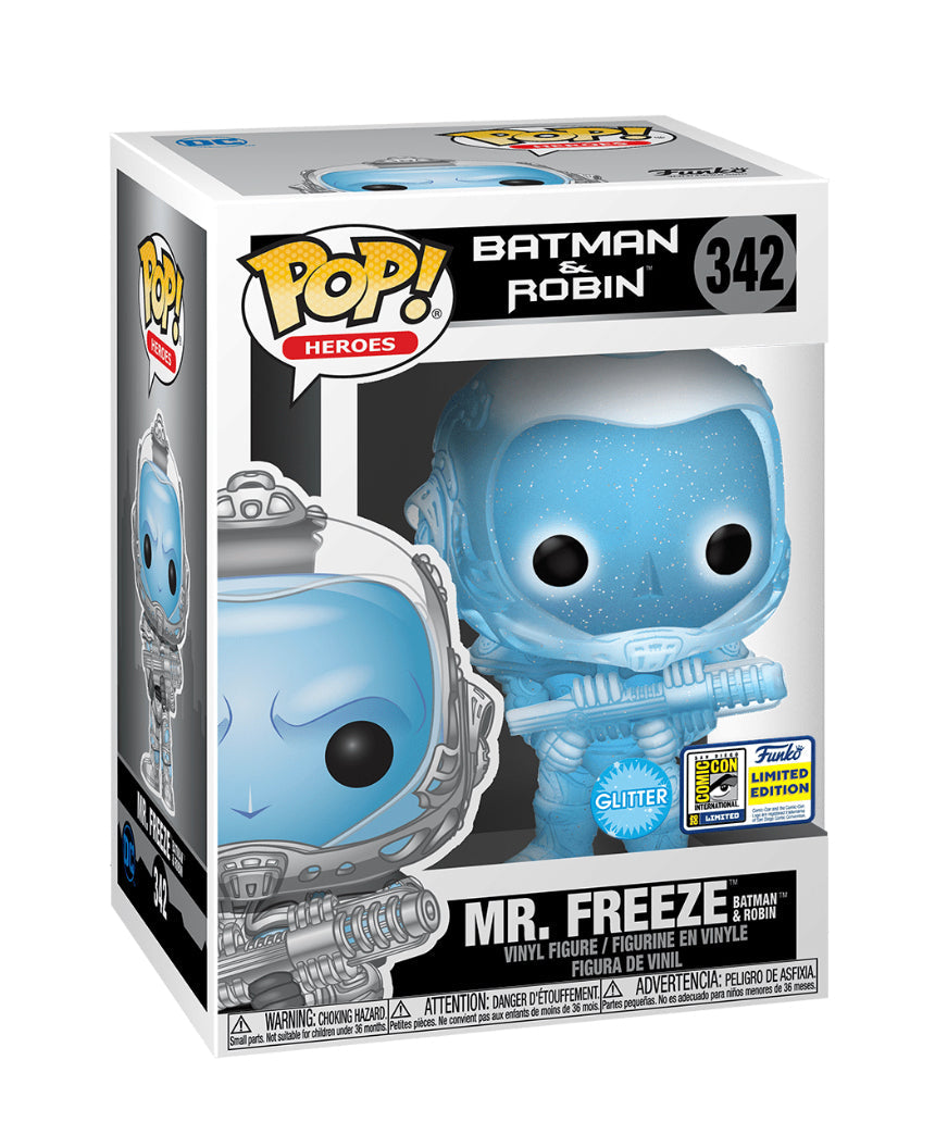 POP! Heroes: 342 Batman and Robin, Mr. Freeze (TL) Exclusive
