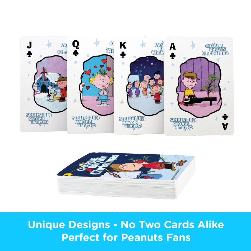 Aquarius Playing Cards: Peanuts - A Charlie Brown Christmas - Golden Apple Comics