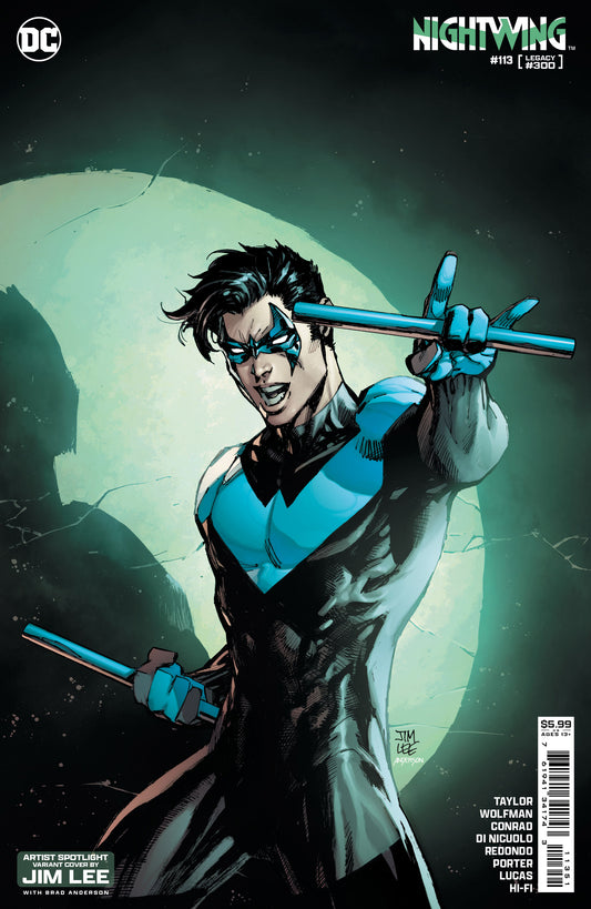Nightwing #113 E Jim Lee Artist Spotlight Variant (#300) (04/16/2024) Dc