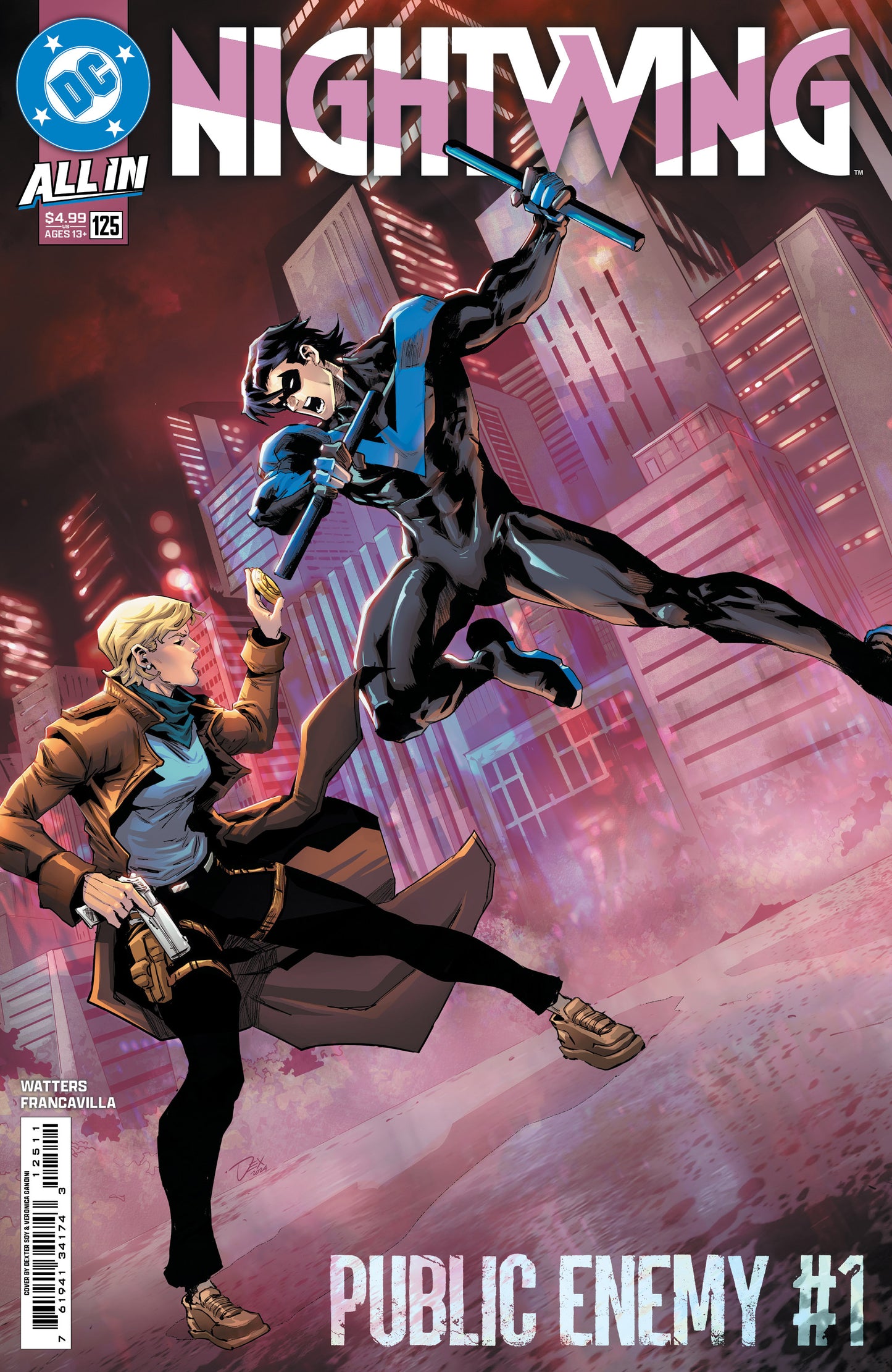 Nightwing #125 A Dexter Soy Dan Watters (04/16/2025) Dc