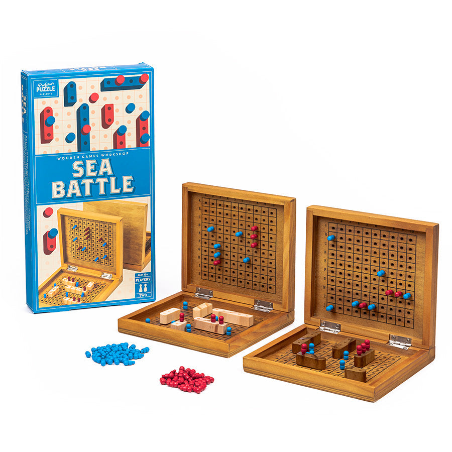 Professor Puzzle: Wooden Games Workshop - Sea Battle