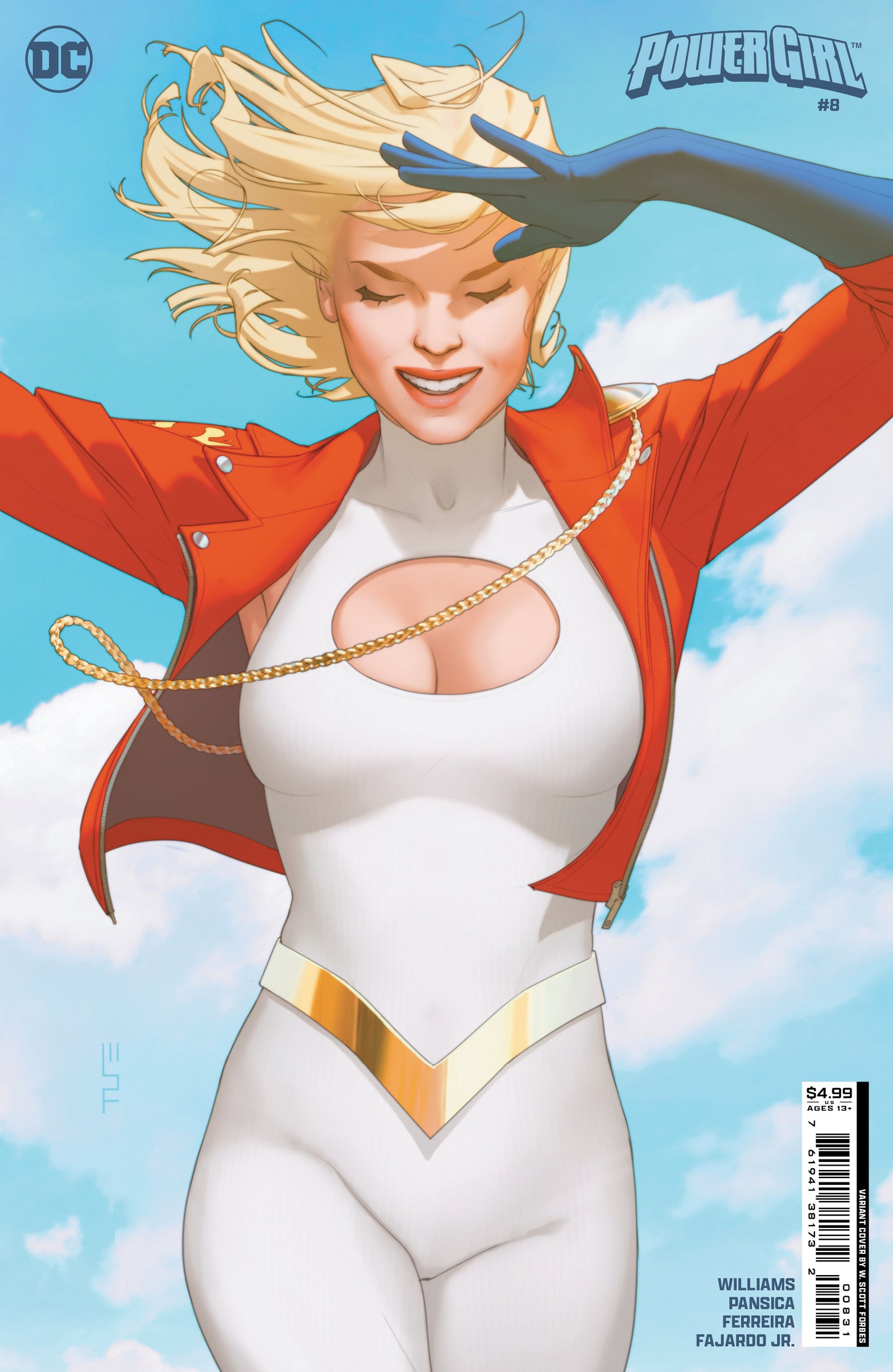 Power Girl #8 C W Scott Forbes GGA Variant (House Of Brainiac) (04/23/2024) Dc