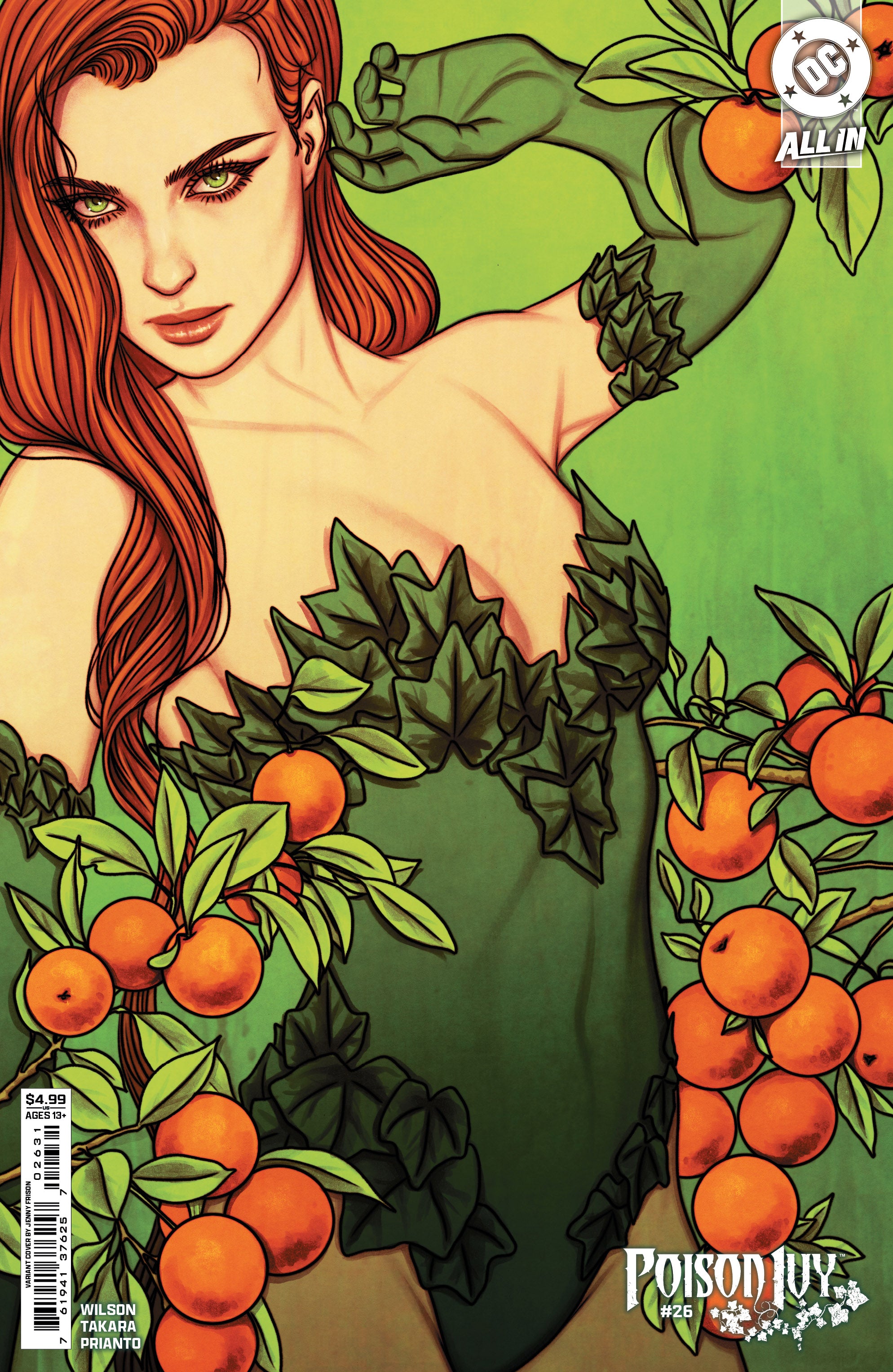 No.119★アバロン③★Premiumカラー★イワナ★popx★ Poison Ivy #26 B Jenny Frison Variant (10/02/2024) Dc
