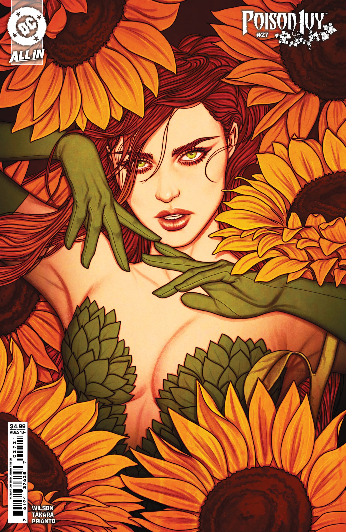 Poison Ivy #27 B Jenny Frison Variant (11/06/2024) Dc - Golden Apple Comics