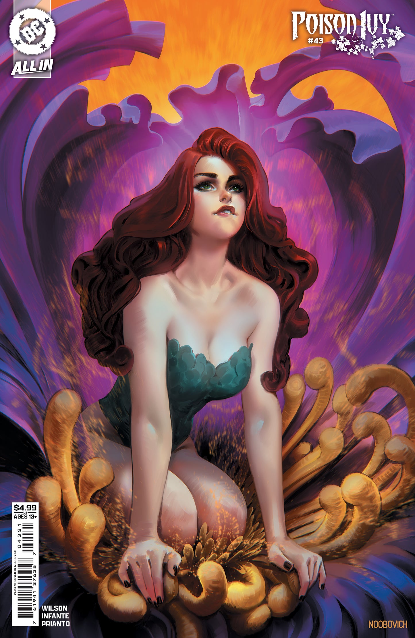 Poison Ivy #43 C Noobovich Variant (04/01/2026) Dc - Golden Apple Comics