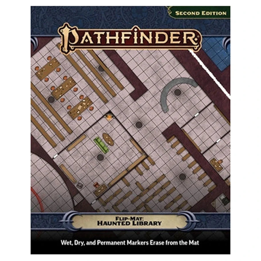 Pathfinder: Flip-Mat - Haunted Library