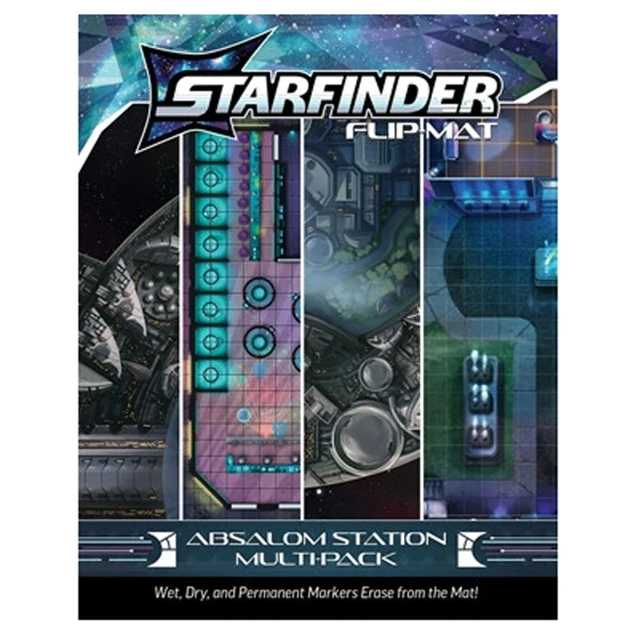 Starfinder: Flip-Mat - Absalom Station Multi-Pack
