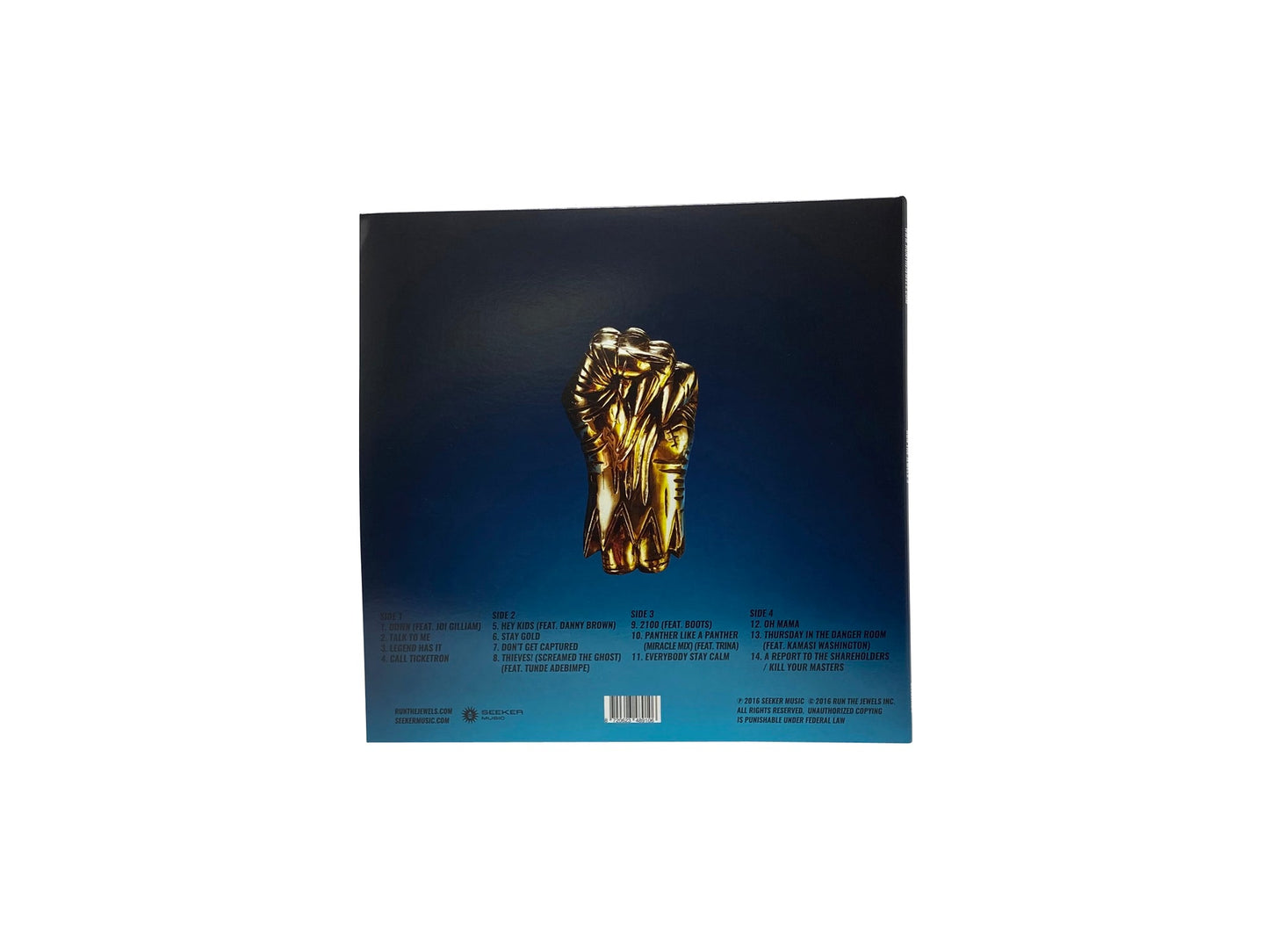 Run The Jewels - 3 (Limited Edition Opaque Gold Colored Vinyl)