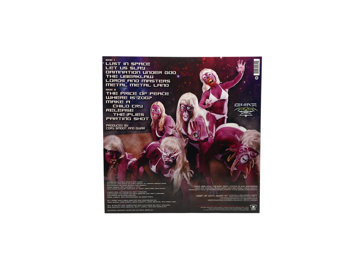 Gwar - Lust In Space (Limited Edition Silver Colored Vinyl)