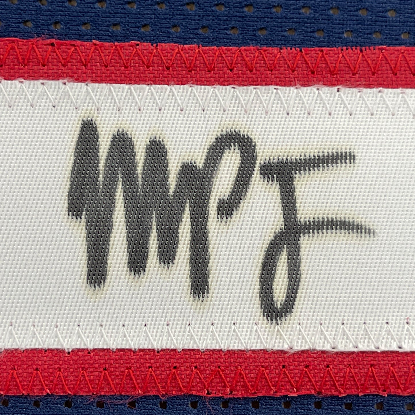 Framed Autographed/Signed Michael Porter Jr. 35x39 Denver Dark Blue Basketball Jersey PSA/DNA COA