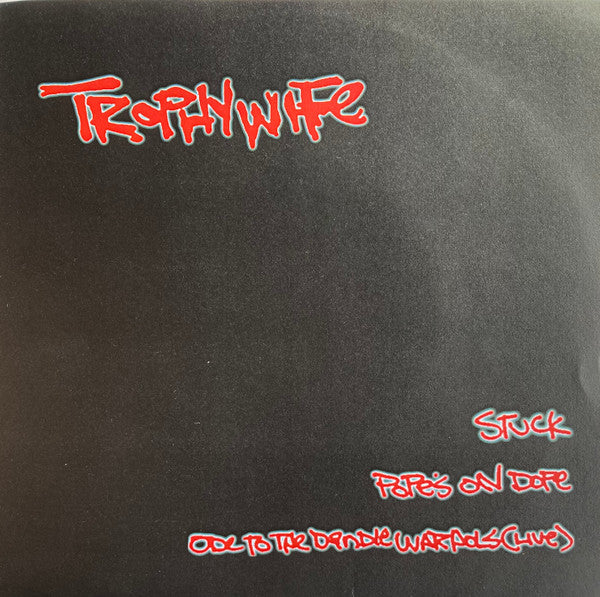 Trophywife – Trophywife EP Pink Color Vinyl 7" Record *Used 2004 Release*