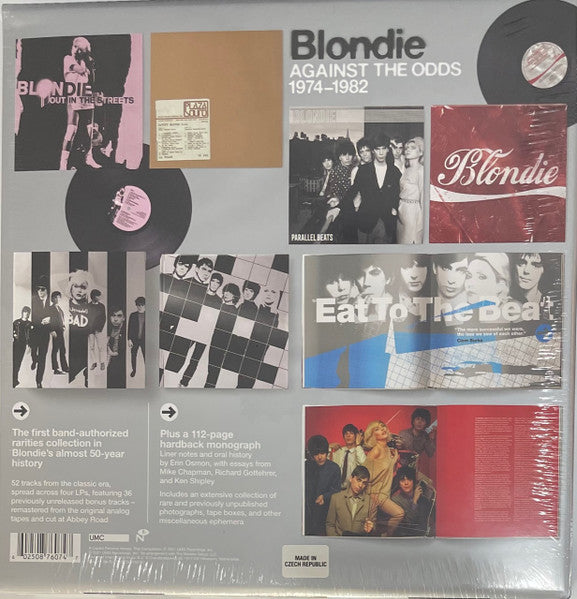 Blondie – Against The Odds 1974 - 1982 4X Vinyl LP Record Box Set