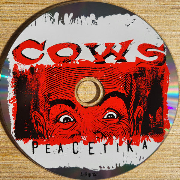 COWS - PEACETIKA (Haxe XXL Cover Art) CD 2024 REISSUE