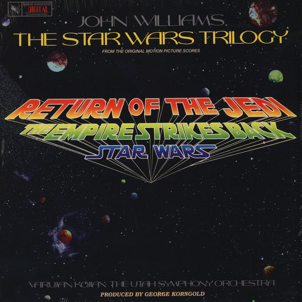 Star Wars Trilogy Soundtrack - John Williams, Varujan Kojian, The Utah Symphony Orchestra - OST Vinyl LP Record