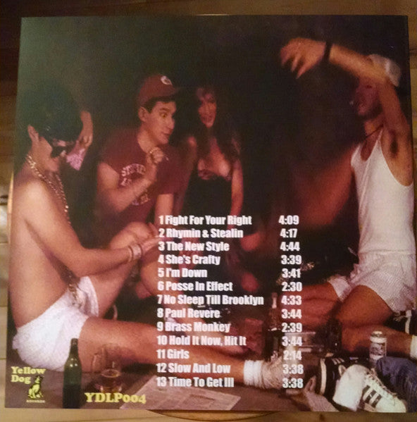 Beastie Boys - Def Jam Master Demos Vinyl LP Record *Unofficial Release*