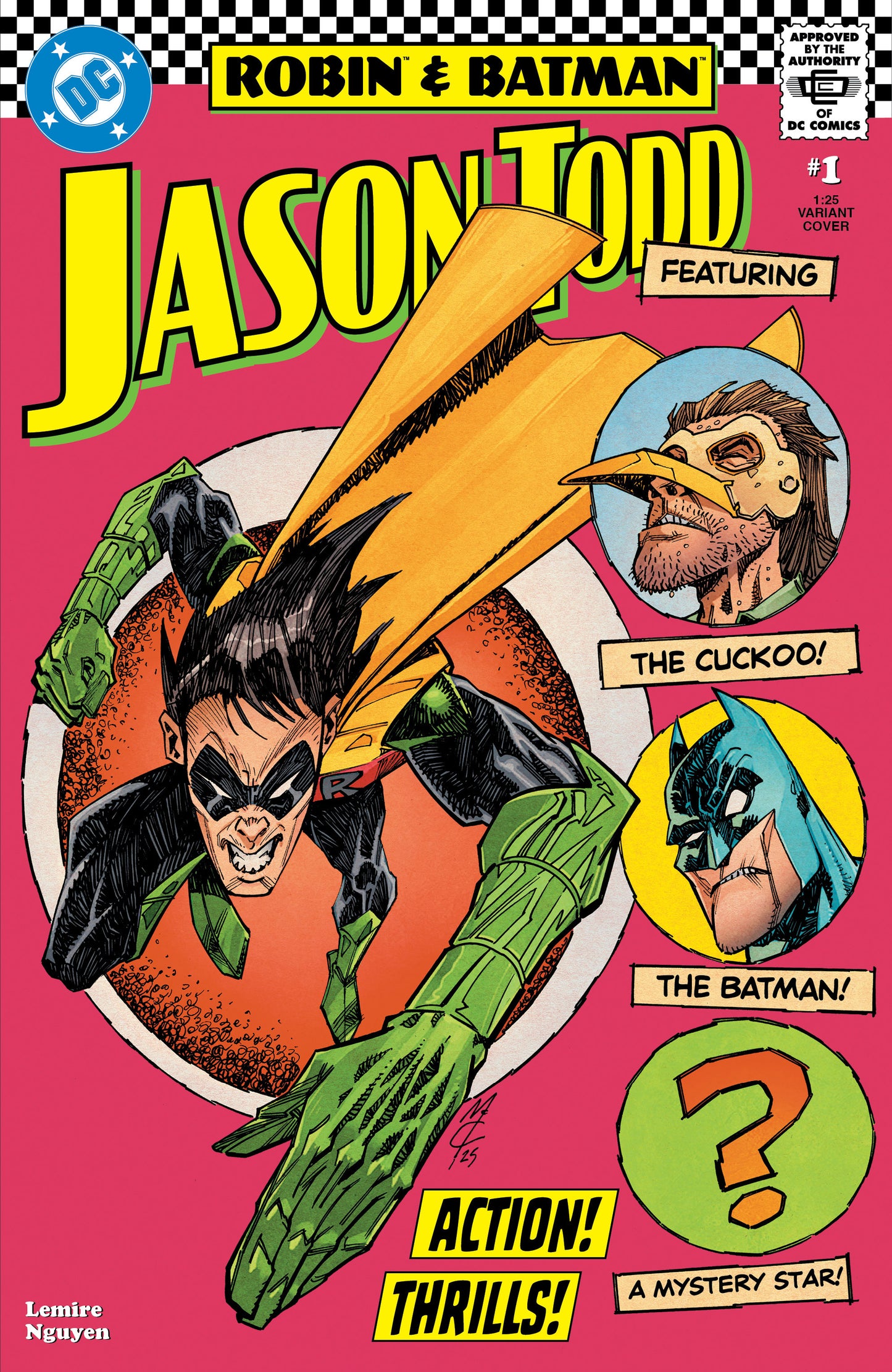 Robin & Batman Jason Todd #1 (Of 3) E 1:25 John Mccrea Variant (06/11/2025) Dc