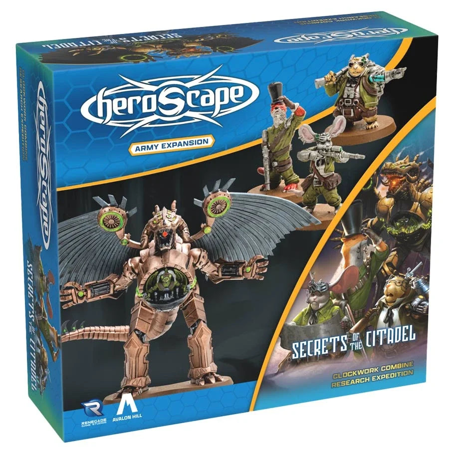 Heroscape: Secrets of the Citadel - Clockwork Combine Research Expedition Army Expansion