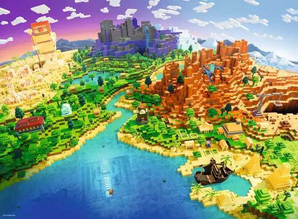 Puzzle: World of Minecraft
