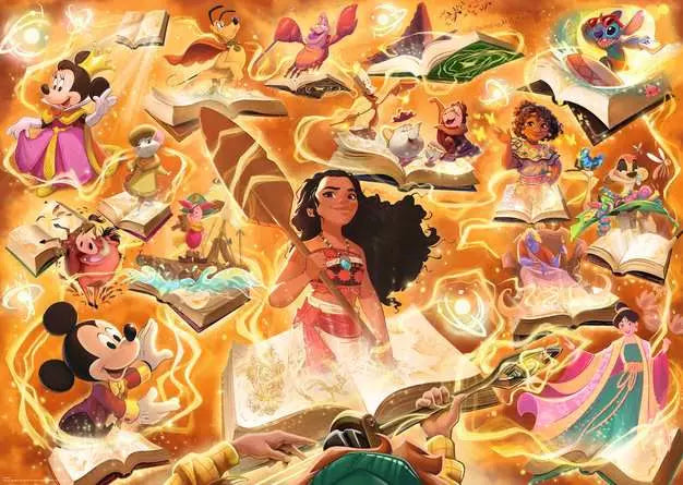 Ravensburger: Puzzle - Disney Lorcana - Glimmers of the Realm - Amber