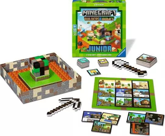 Ravensburger: Minecraft - Builders & Biomes- Junior - Golden Apple Comics