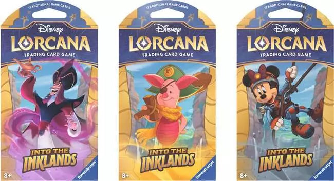 Disney Lorcana: Into the Inklands Sleeved Booster Pack