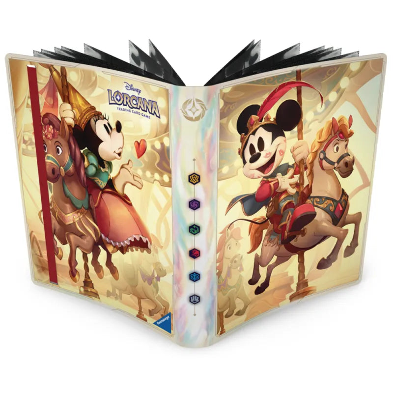 Disney Lorcana TCG: Lorebook Card Portfolio - Attack of the Vine - Mickey & Minnie