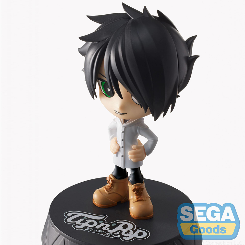SEGA Tip'n'Pop: The Promised Neverland - Ray Premium Figure (Normal White Color) - Golden Apple Comics