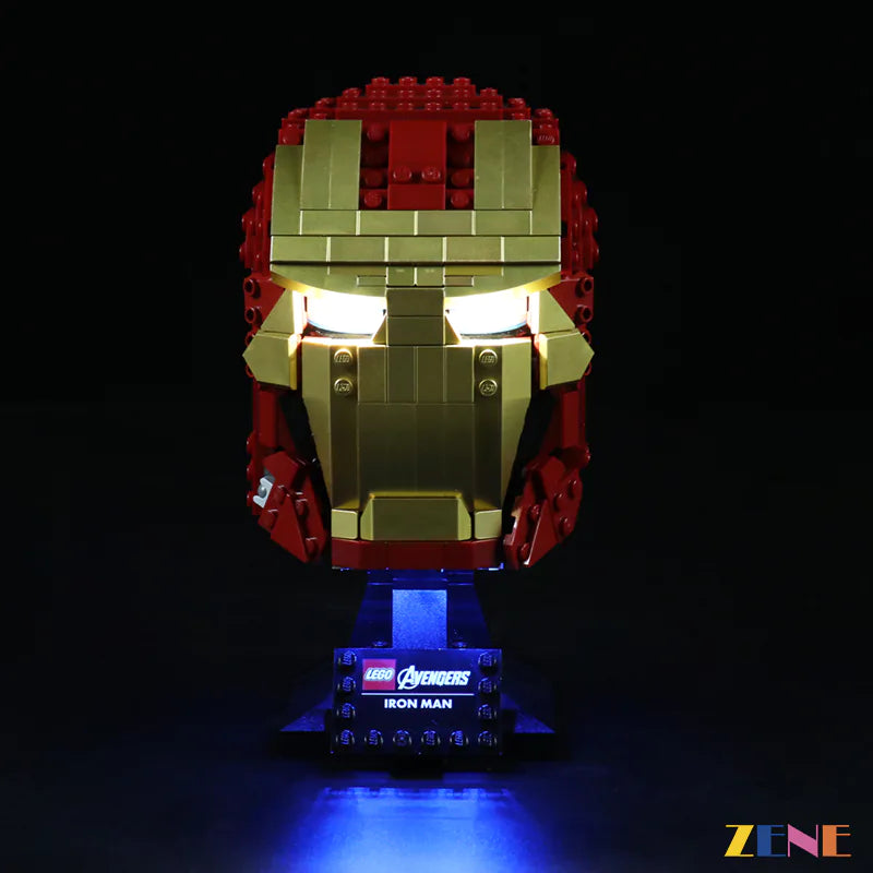 LEGO Iron Men Helmet #76165 Light Kit