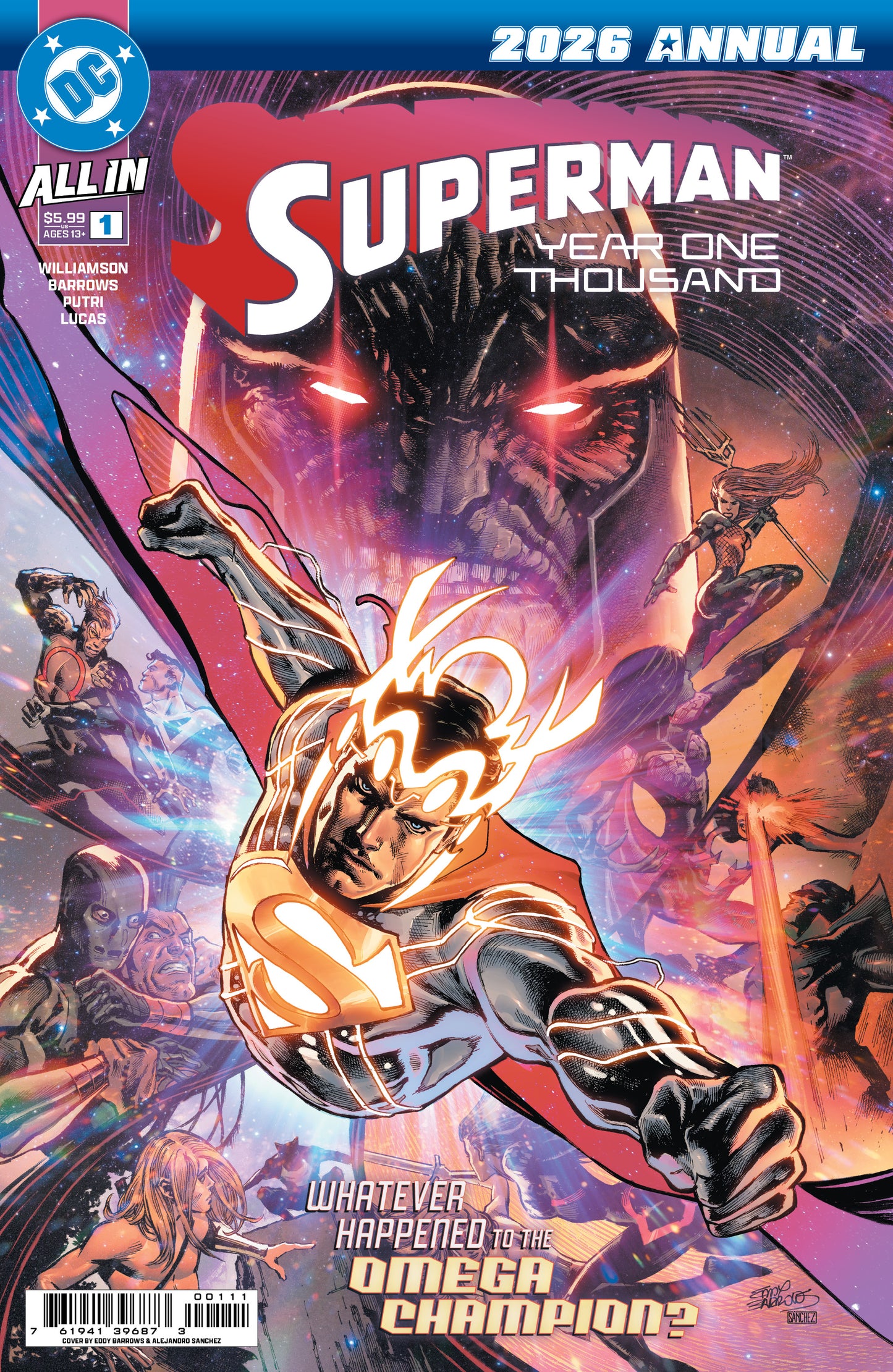 Superman Annual Year One Thousand #1 (One Shot) A Eddy Barrows (Dc K.O.) (07/29/2026) Dc