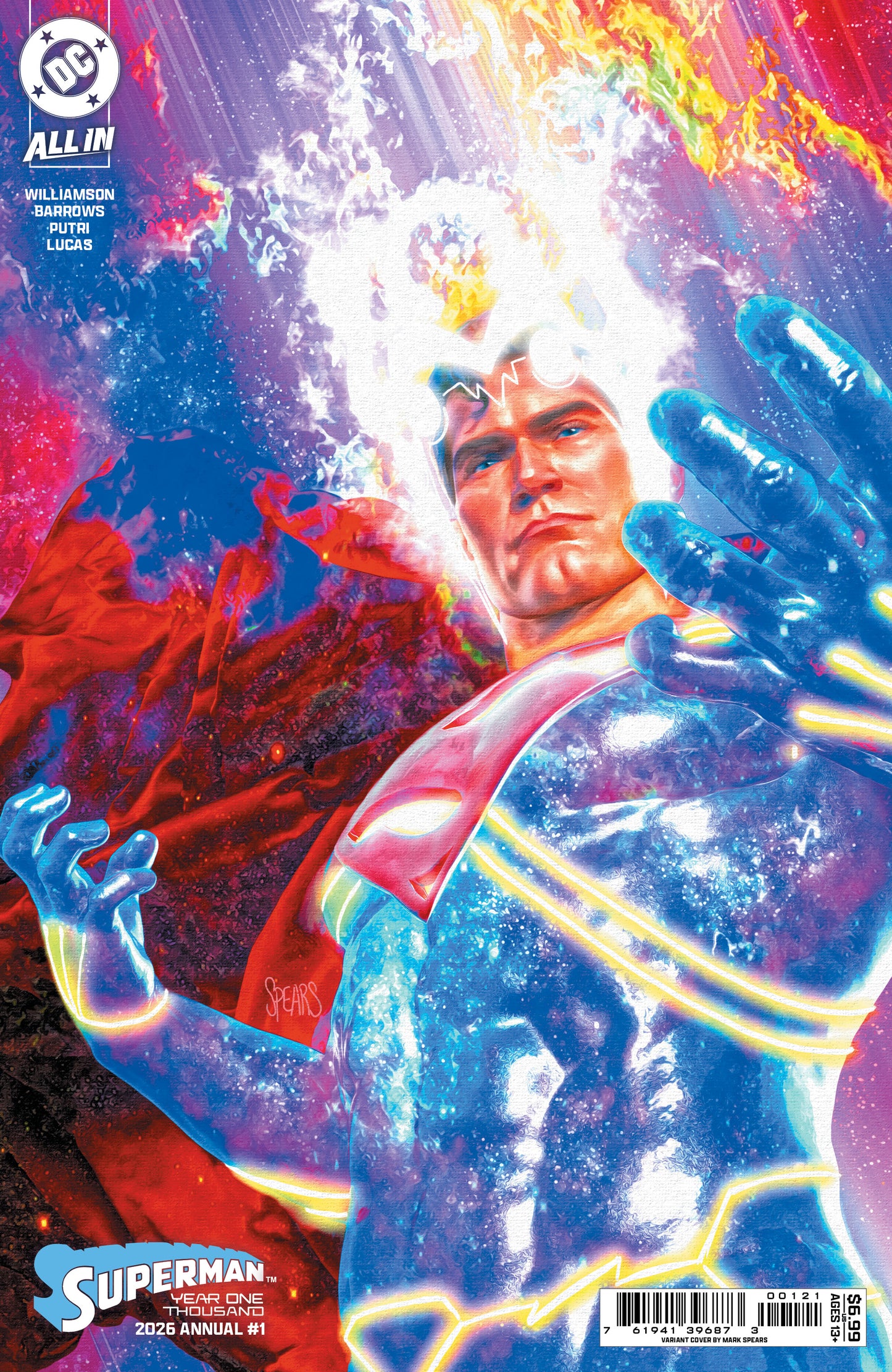 Superman Annual Year One Thousand #1 (One Shot) B Mark Spears Variant (Dc K.O.) (07/29/2026) Dc