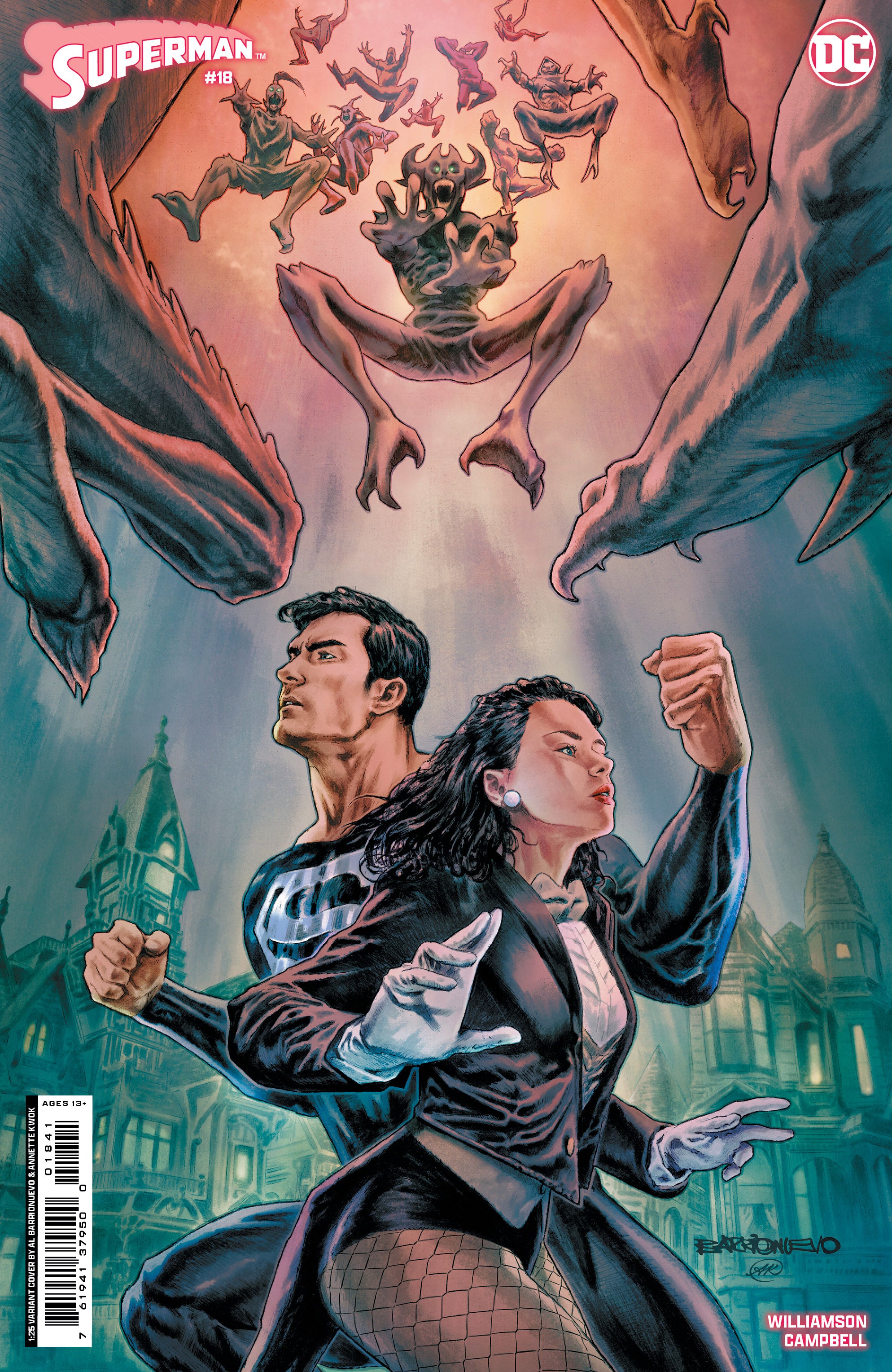 Superman #18 F 1:25 Al Barrionuevo Variant (Absolute Power) (09/18/202