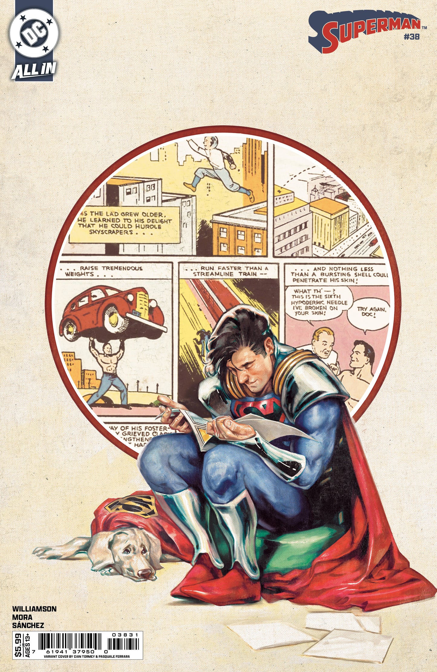 Superman #38 C Cian Tormey Variant (The Reign Of The Superboys) (05/27/2026) Dc - Golden Apple Comics