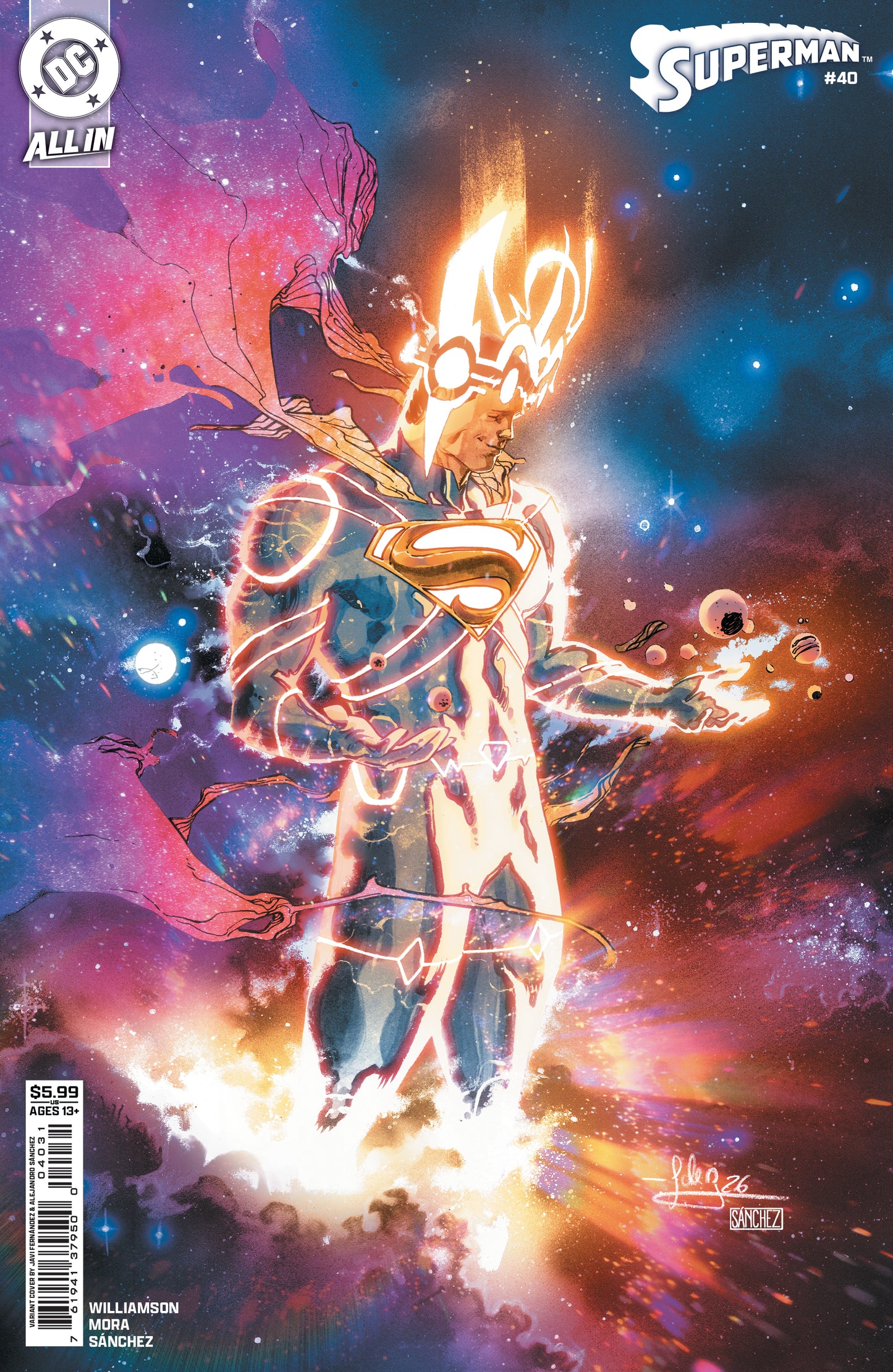 Superman #40 C Javier Fernandez Variant (07/22/2026) Dc