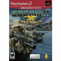 SOCOM U.S NAVY SEALS FireTeam Bravo GREATEST HITS Sony PSP- No Manual