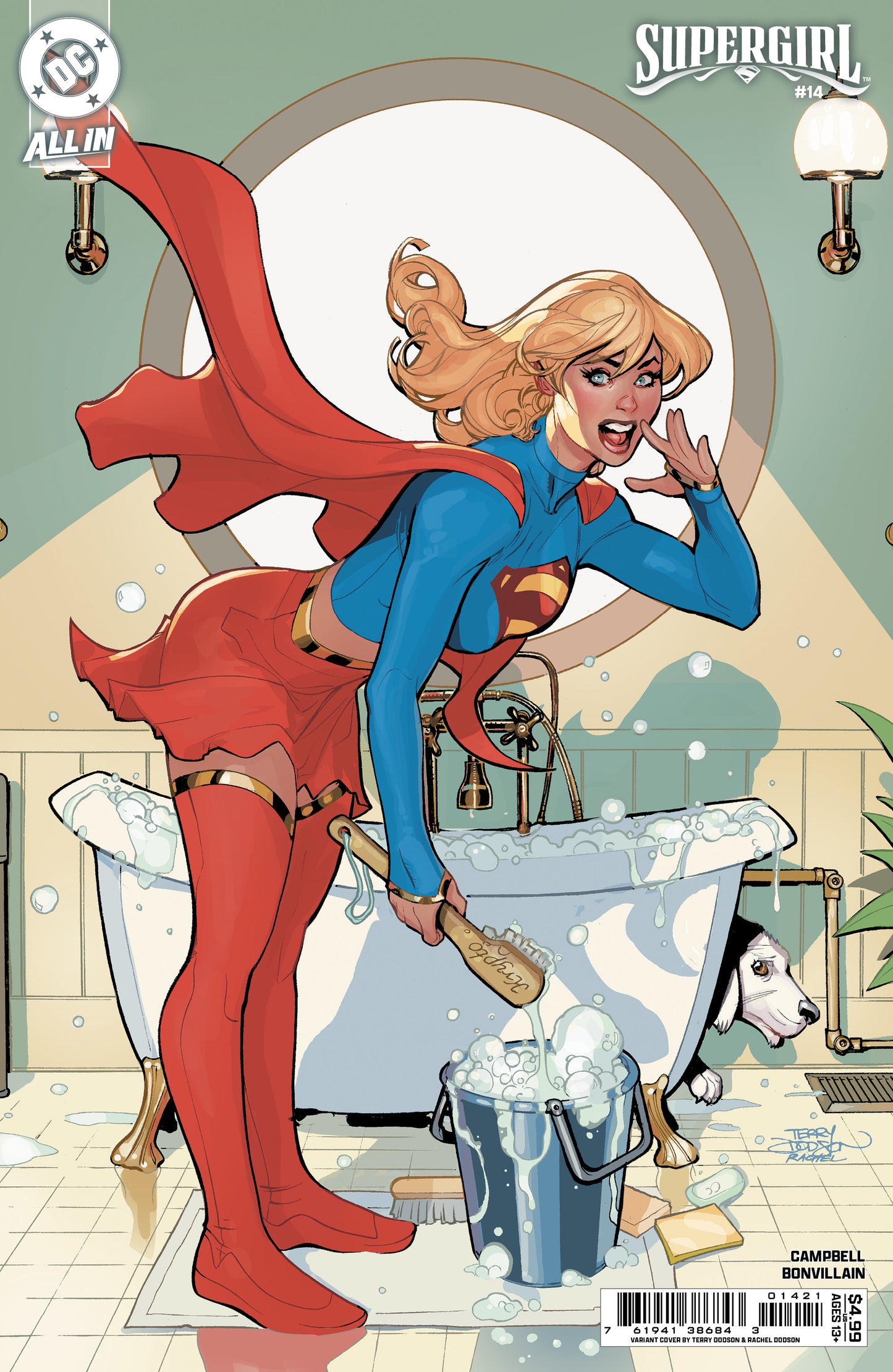 Supergirl #14 B Terry Dodson Variant (The Reign Of The Superboys) (06/10/2026) Dc - Golden Apple Comics