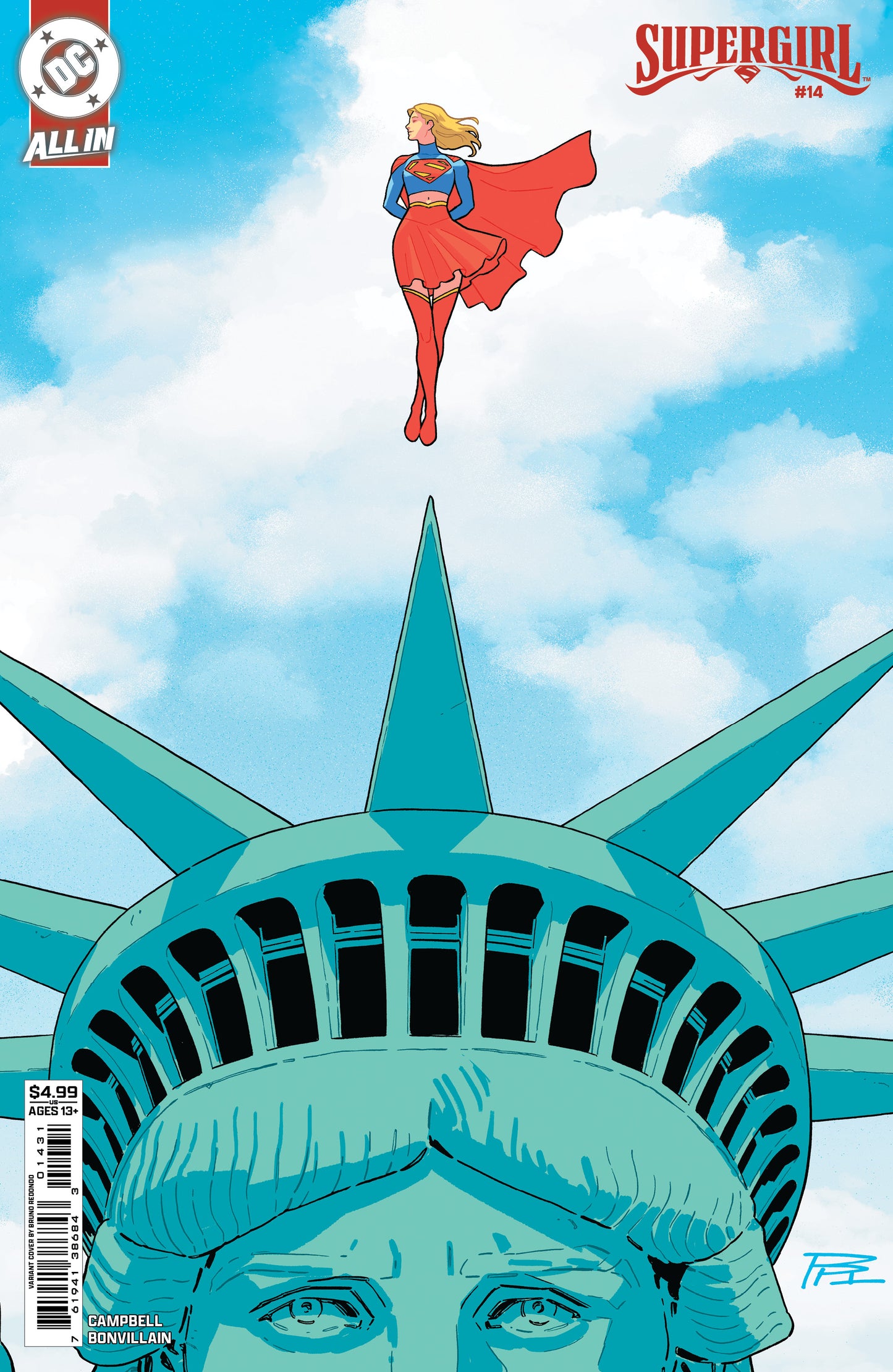 Supergirl #14 C Bruno Redondo Variant (The Reign Of The Superboys) (06/10/2026) Dc - Golden Apple Comics