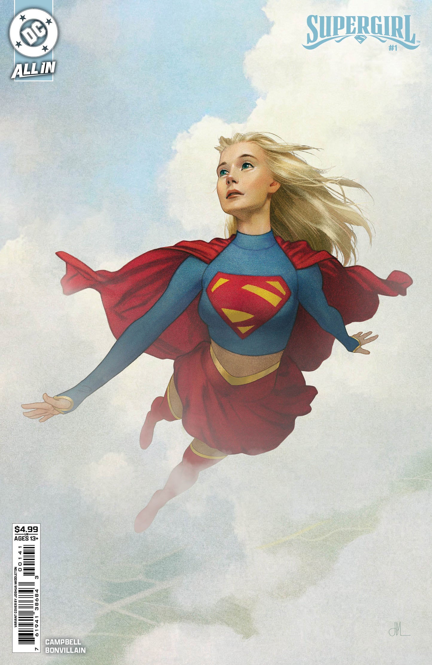 Supergirl #1 D Joshua Middleton Variant (05/14/2025) Dc