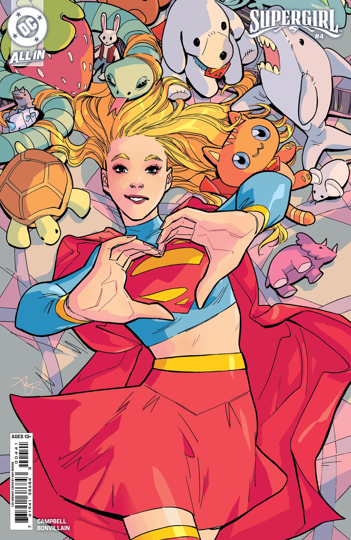 Supergirl #4 D 1:25 Amy Reeder Variant (08/13/2025) Dc