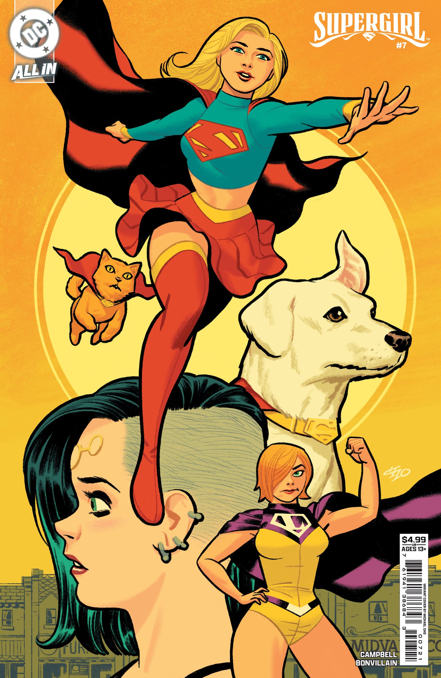 Supergirl #7 D Michael Cho Variant (11/12/2025) Dc
