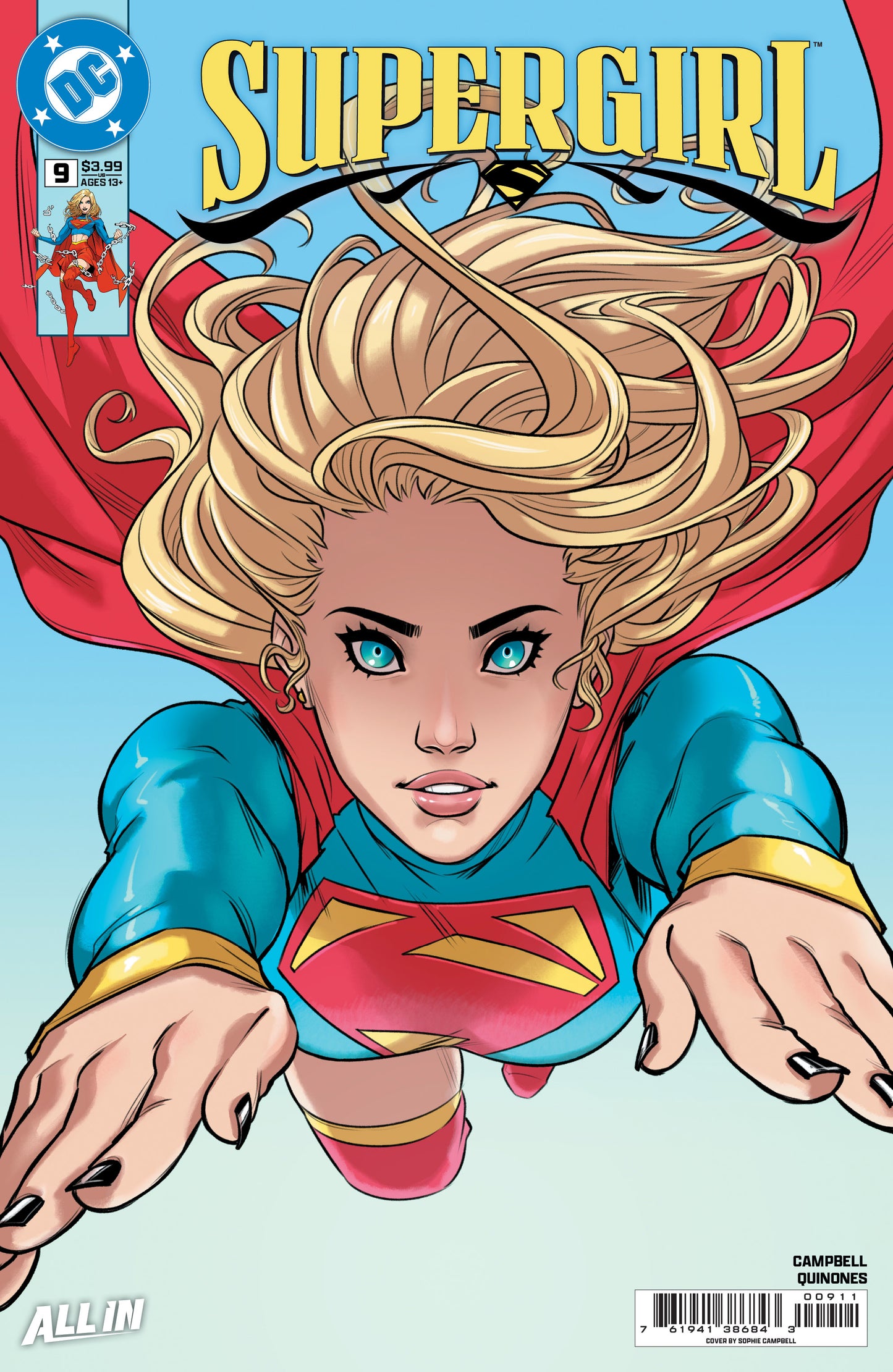 Supergirl #9 A Sophie Campbell (01/14/2026) Dc