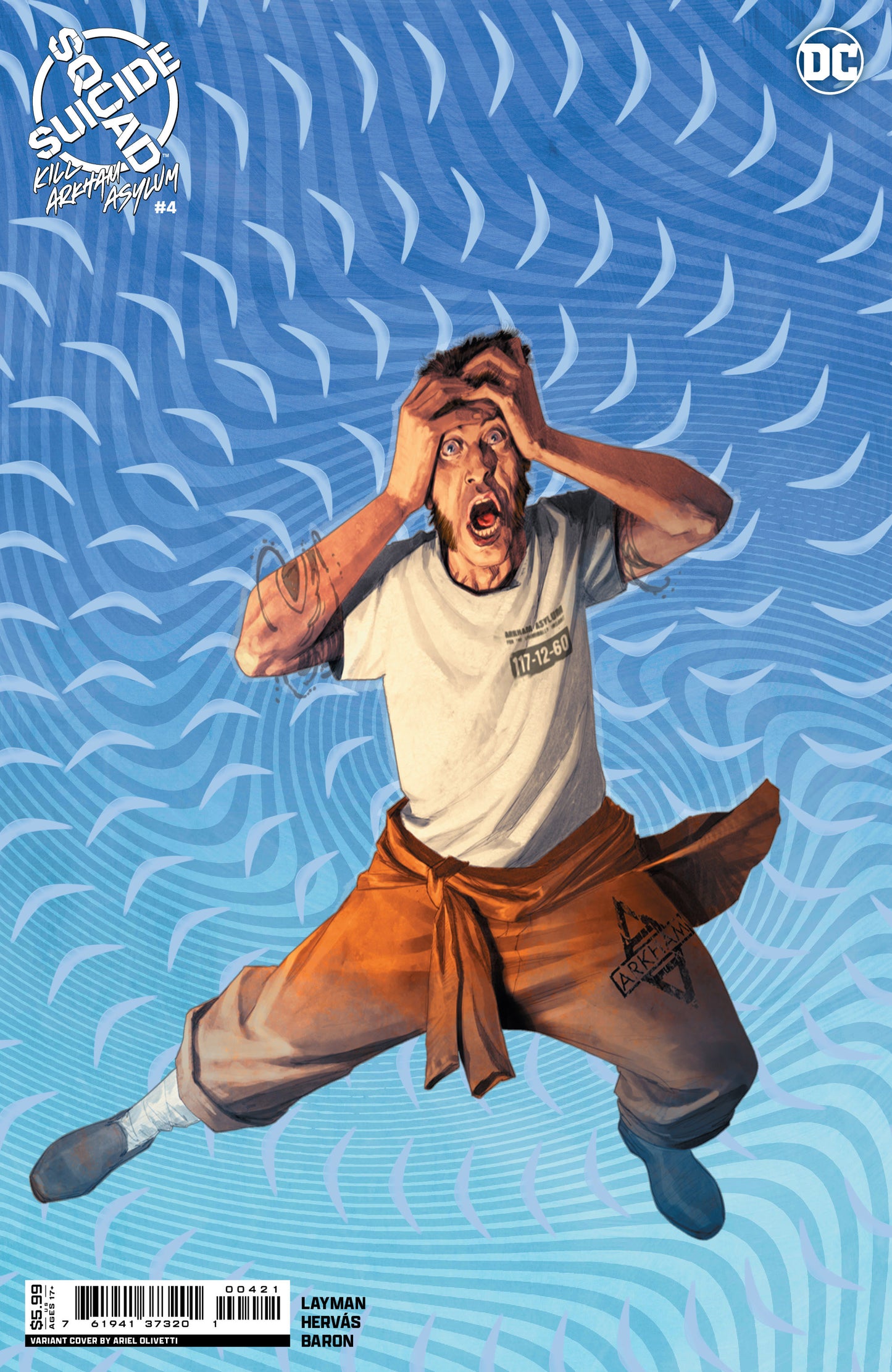 Suicide Squad Kill Arkham Asylum #4 (Of 5) B Ariel Olivetti Variant (05/07/2024) Dc