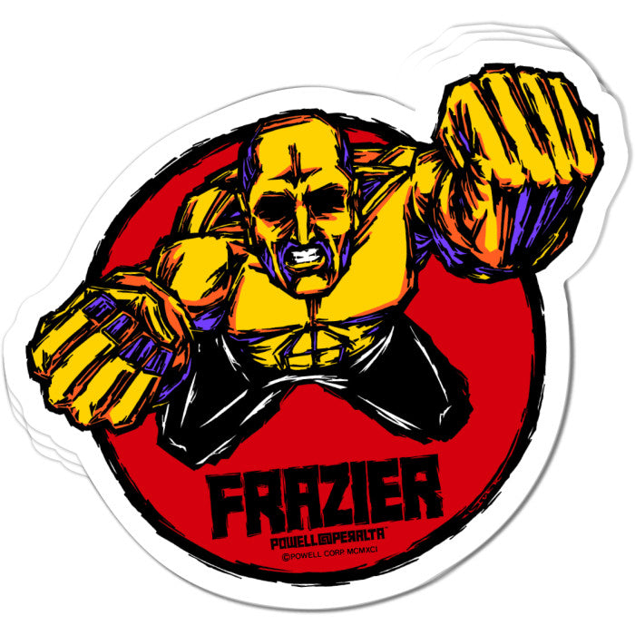Powell Peralta Mike Frazier Yellow Man Sticker