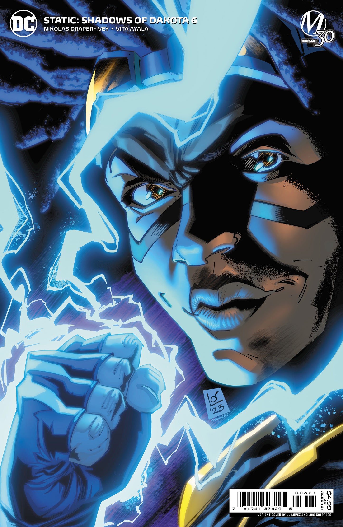 Static Shadows Of Dakota #6 (Of 7) B Jj Lopez Card Stock Variant (09/05/2023) Dc