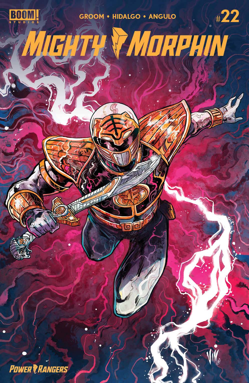 Mighty Morphin #22 F Vincenzo Riccardi Foc Reveal Variant (08/03/2022) Boom - Golden Apple Comics