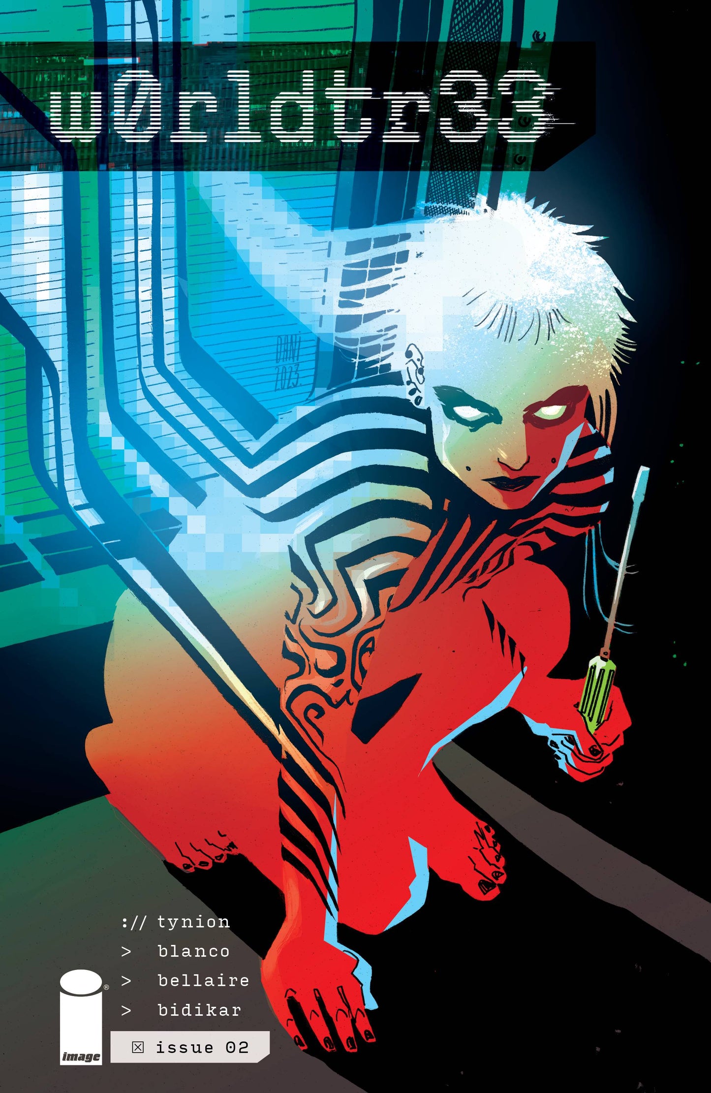 W0Rldtr33 #2 B Dani Variant (05/31/2023) Image - Golden Apple Comics