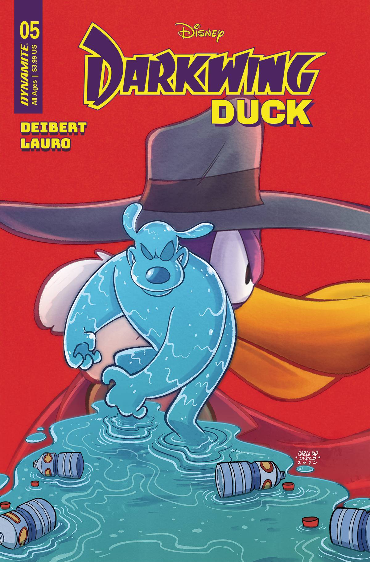 Darkwing Duck #5 F 1:10 Carlo Lauro Original Variant (05/24/2023) Dynamite - Golden Apple Comics