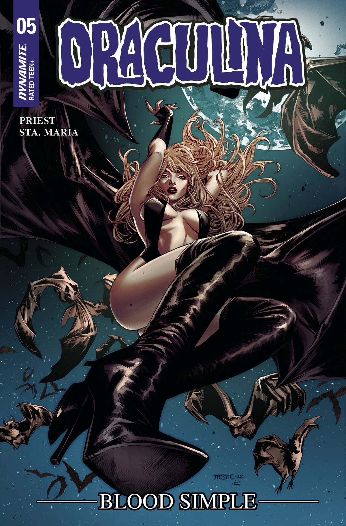 Draculina Blood Simple #5 F 1:10 Sta Maria Origi Variant (08/30/2023) Dynamite