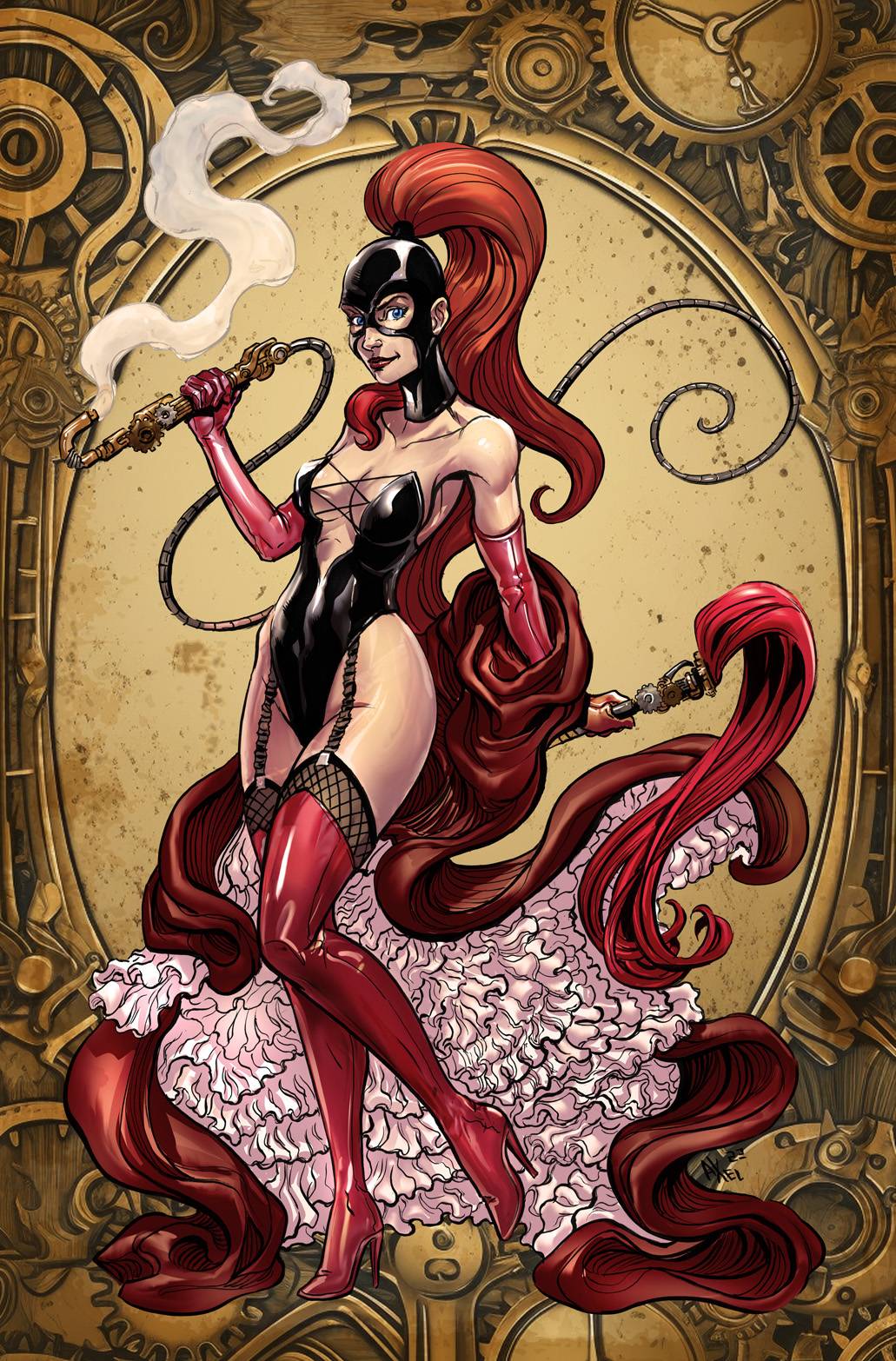 Gene Simmons Dominatrix #2 (Of 4) C 1:10 Axel Medellin Virgin Variant (08/09/2023) Opus - Golden Apple Comics